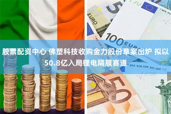 股票配资中心 佛塑科技收购金力股份草案出炉 拟以50.8亿入局锂电隔膜赛道